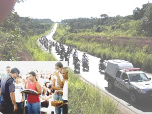 Comoção mobiliza policiais e familiares no enterro do PM assassinado domingo