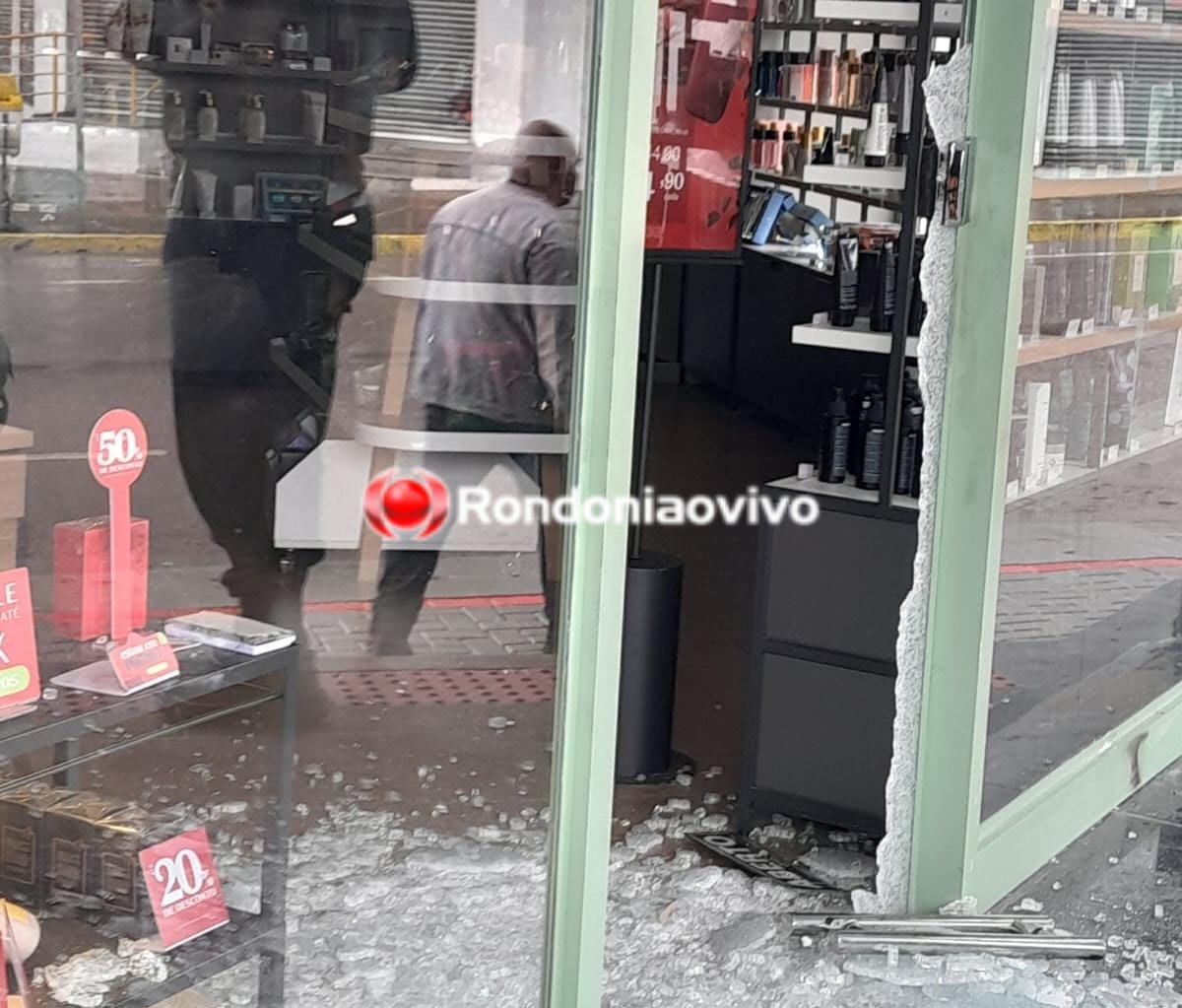 FURTO: Loja de perfumes no Centro é alvo da criminalidade 