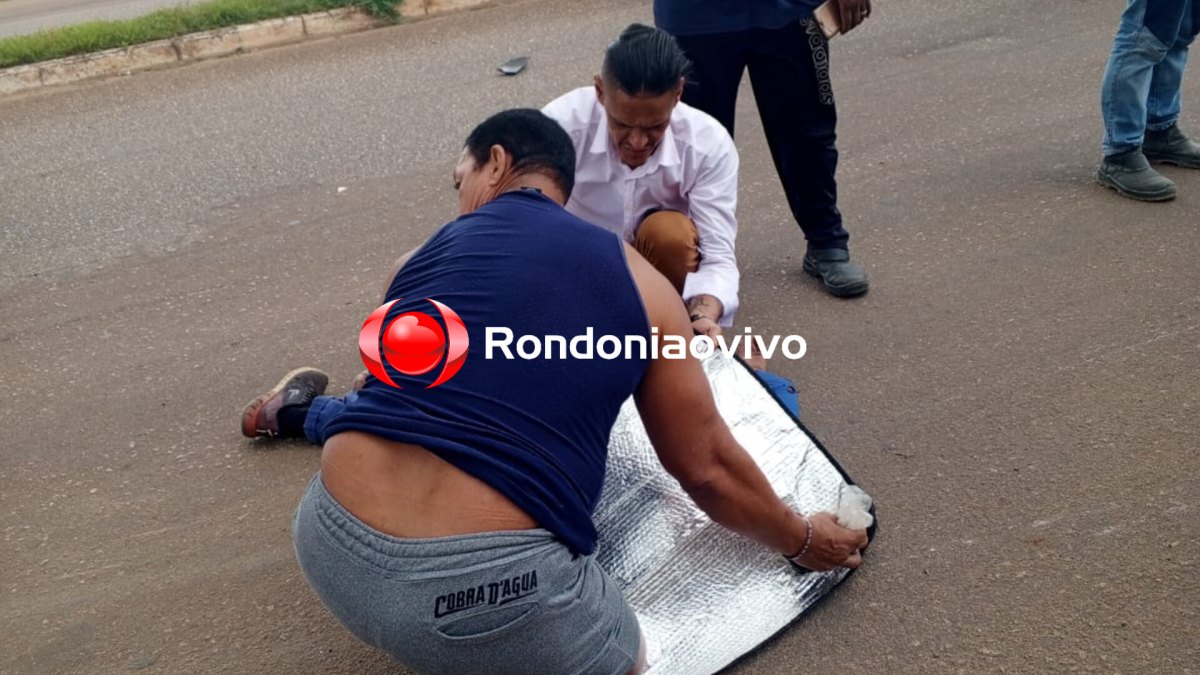 URGENTE: Ciclista fica em estado gravíssimo após atropelamento 