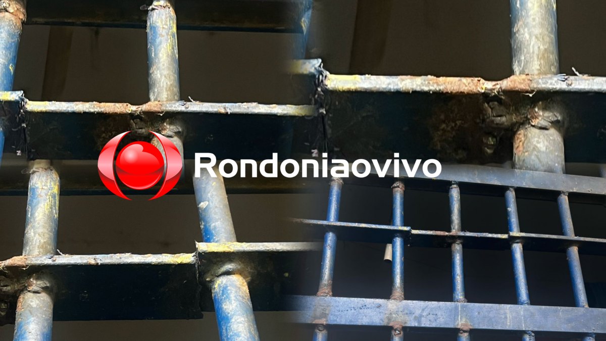 URSO PANDA: Policiais descobrem grades de celas serradas e evitam fuga em massa
