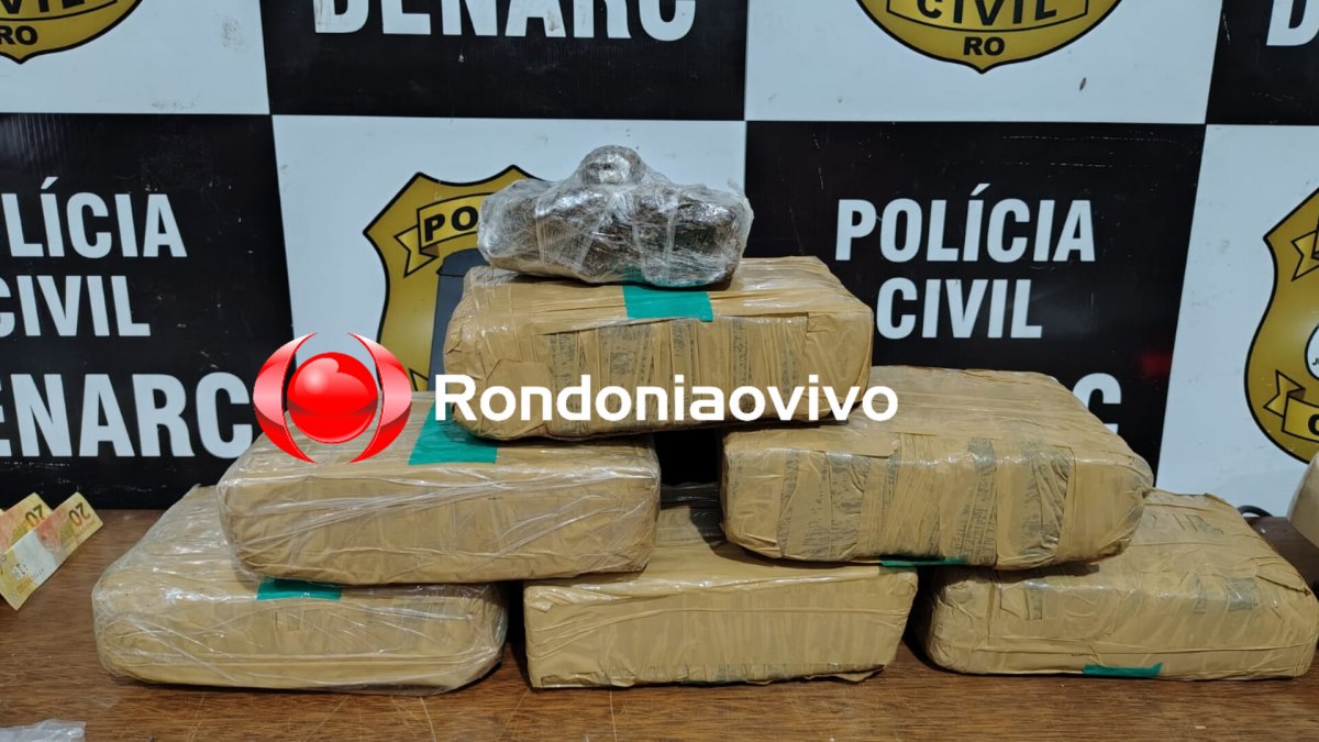 URGENTE: Denarc prende ex-policial penal com seis quilos de droga
