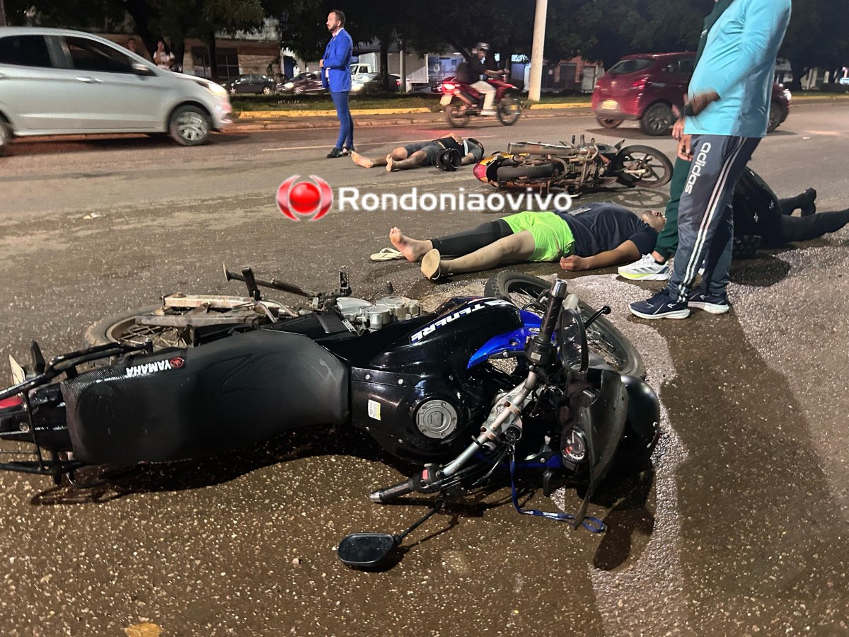 VÍDEO: Gravíssimo acidente na Jorge Teixeira deixa dois feridos