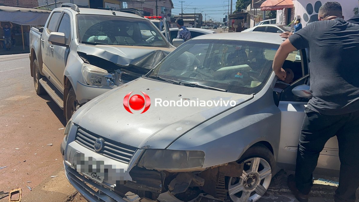 IMPRUDÊNCIA: Vídeo registra grave acidente que deixou motorista desacordado 