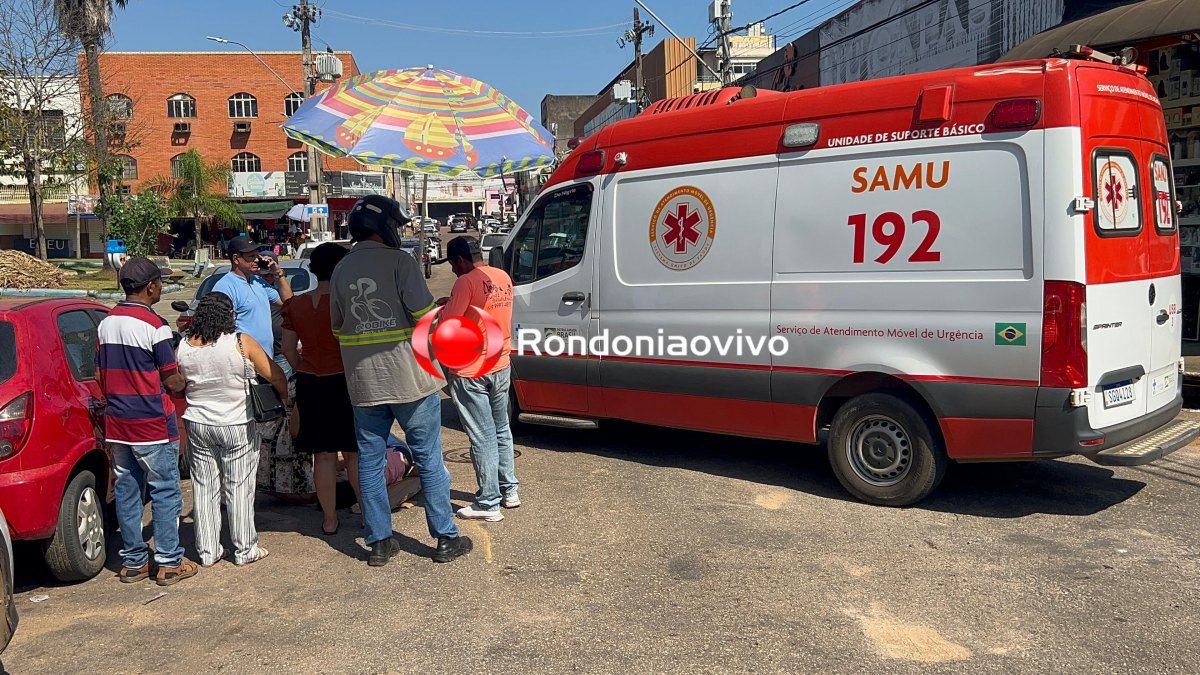 VÍDEO: Mulher desce ladeira em bike sem freio e é atropelada por carro