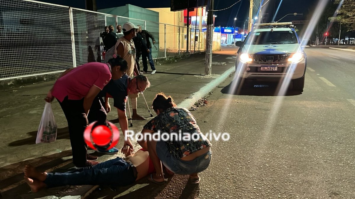 URGENTE: Briga na Jorge Teixeira acaba em tentativa de homicídio 