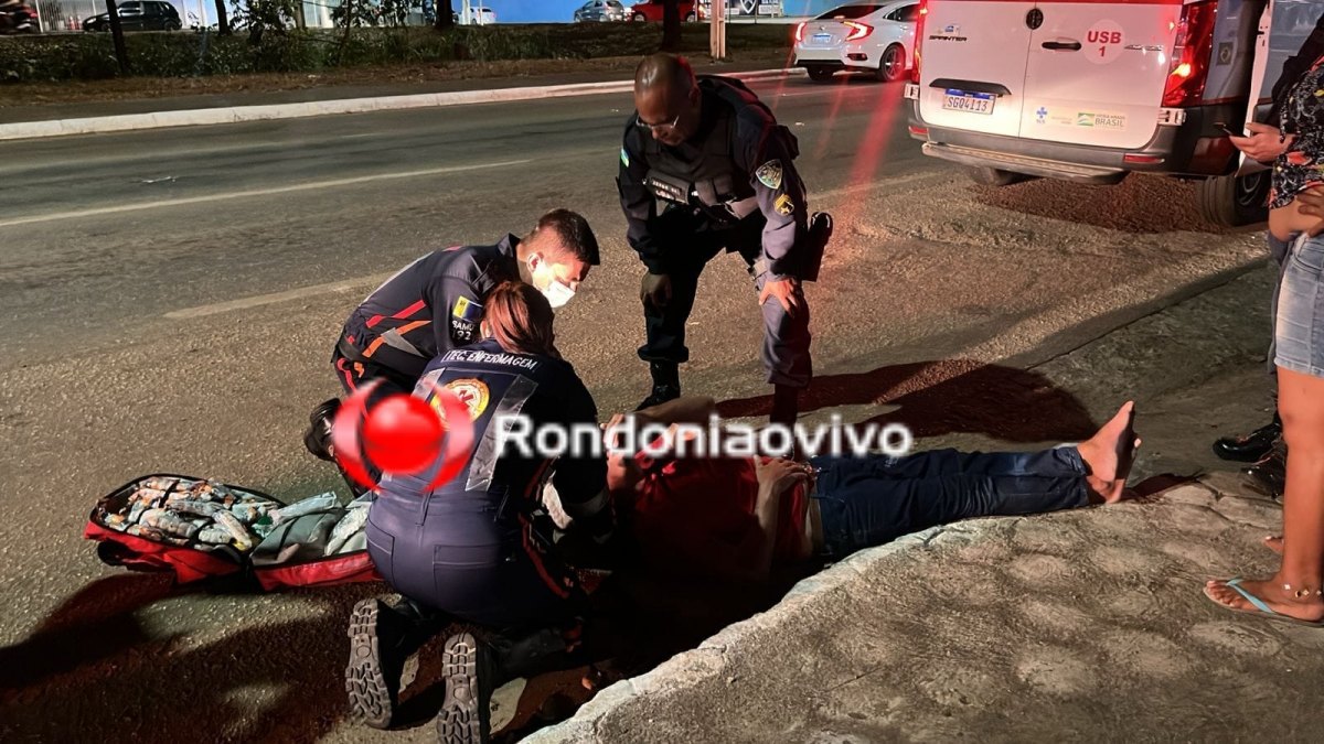 URGENTE: Briga na Jorge Teixeira acaba em tentativa de homicídio 