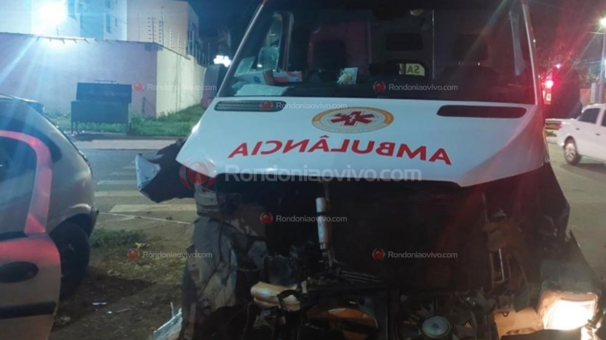 BÊBADO: Aniversariante é preso após causar forte batida com ambulância do SAMU 