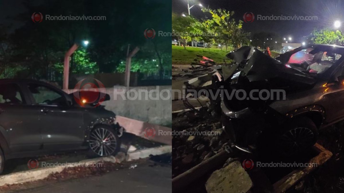 ESPAÇO ALTERNATIVO: Advogado é preso após perder controle da direção e destruir poste