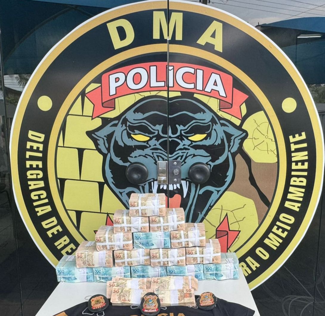 APÓS DENÚNCIA: PF prende homem com mais de um milhão de reais 