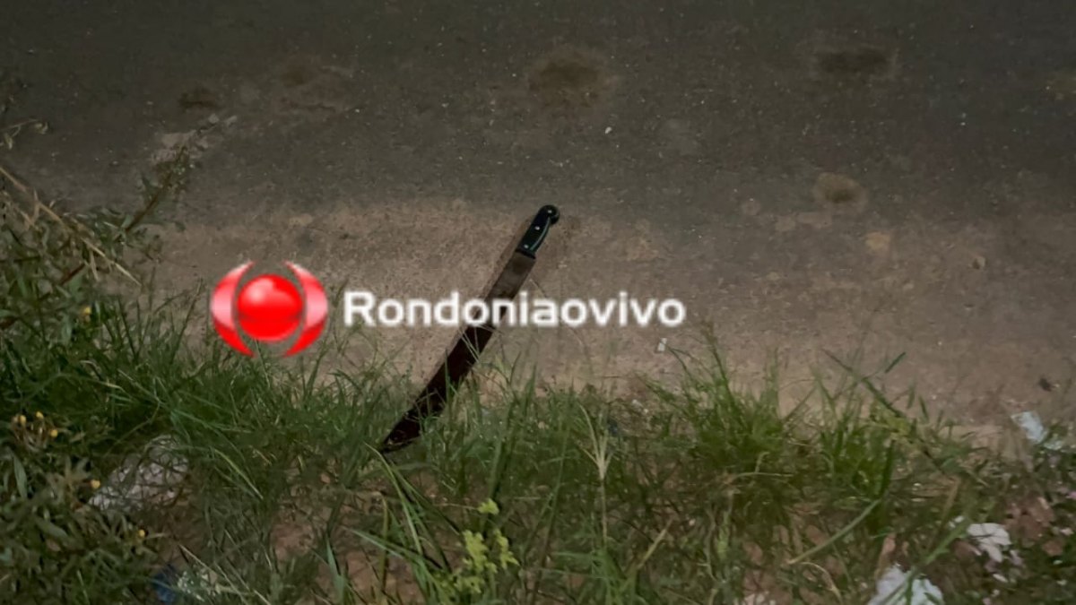 URGENTE: Homem é atacado com golpes de facão no Cristal da Calama 