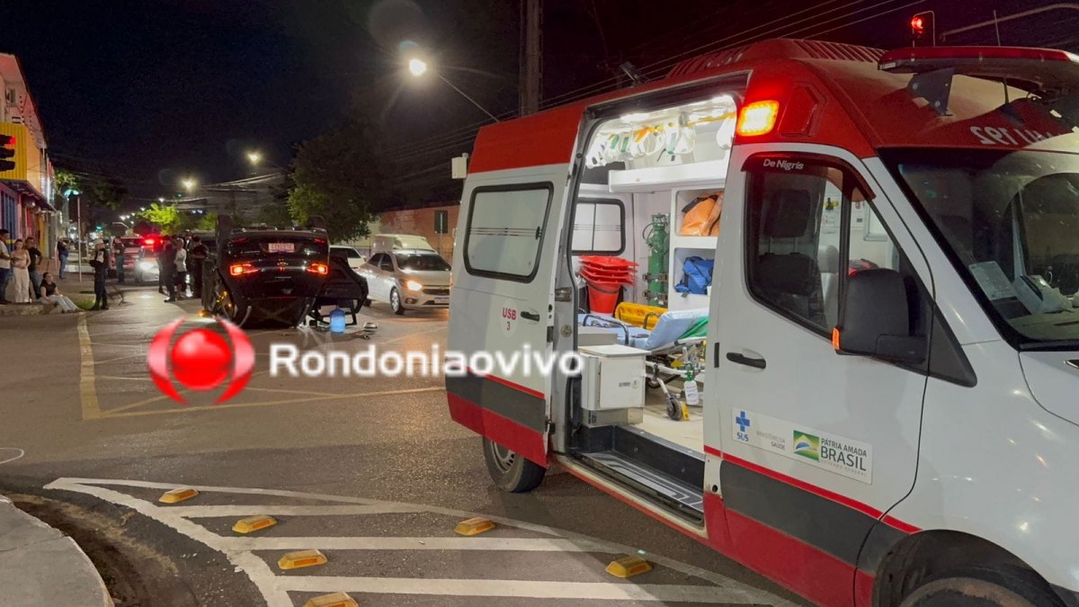 ONIX AVANÇOU: Vídeo registra grave acidente com capotamento 