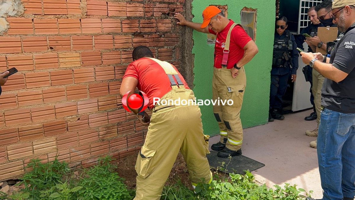 VÍDEO: Pai e mãe são acusados de enterrar feto na frente de casa