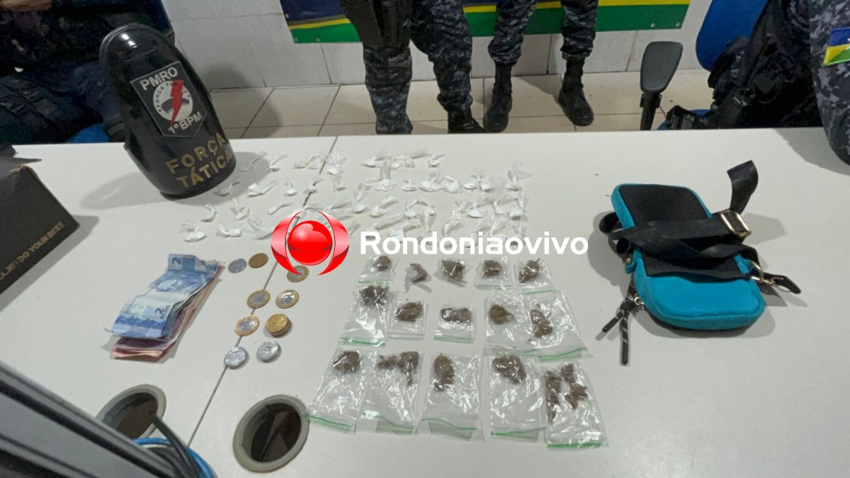 NO AREAL: Adolescente que vendia drogas a mando de traficante é flagrado com 63 porções 