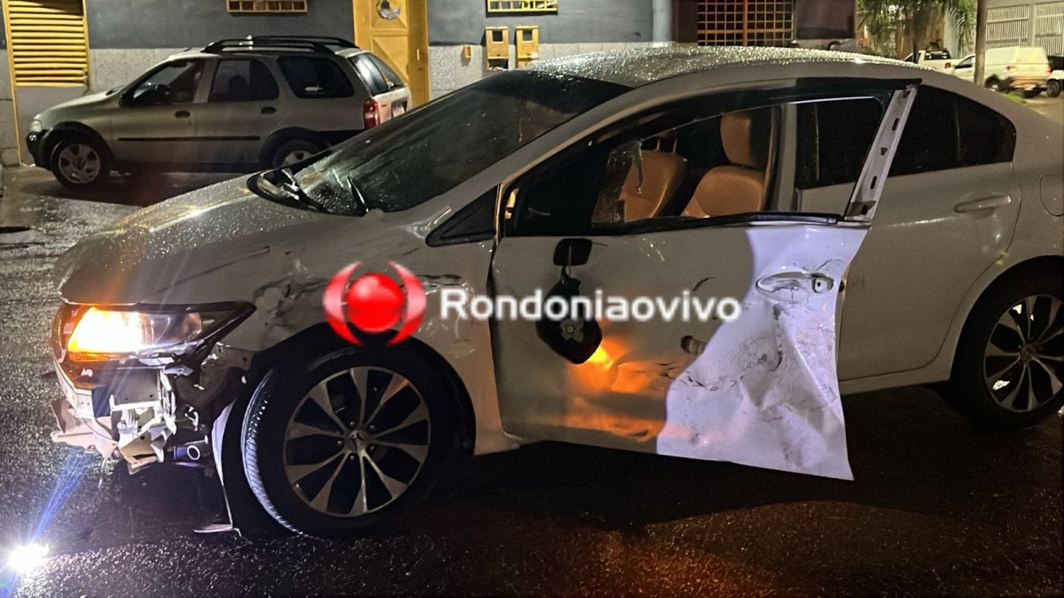 URGENTE: Motociclista sofre duas fraturas em grave acidente no Centro 