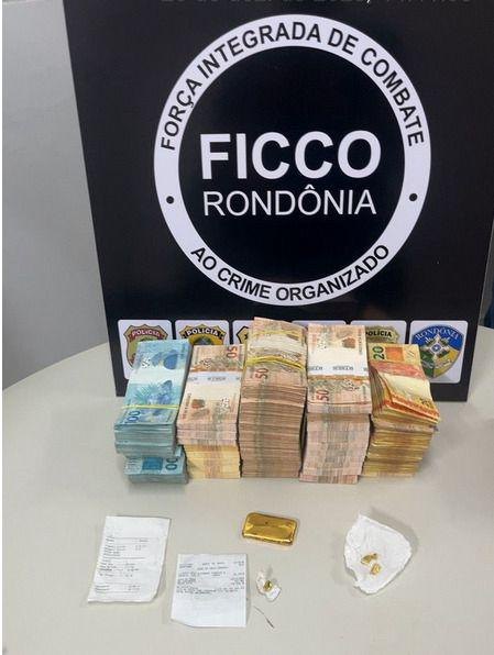 FLAGRANTE: Garimpeiro é preso com barra de ouro e R$ 245 mil em dinheiro 