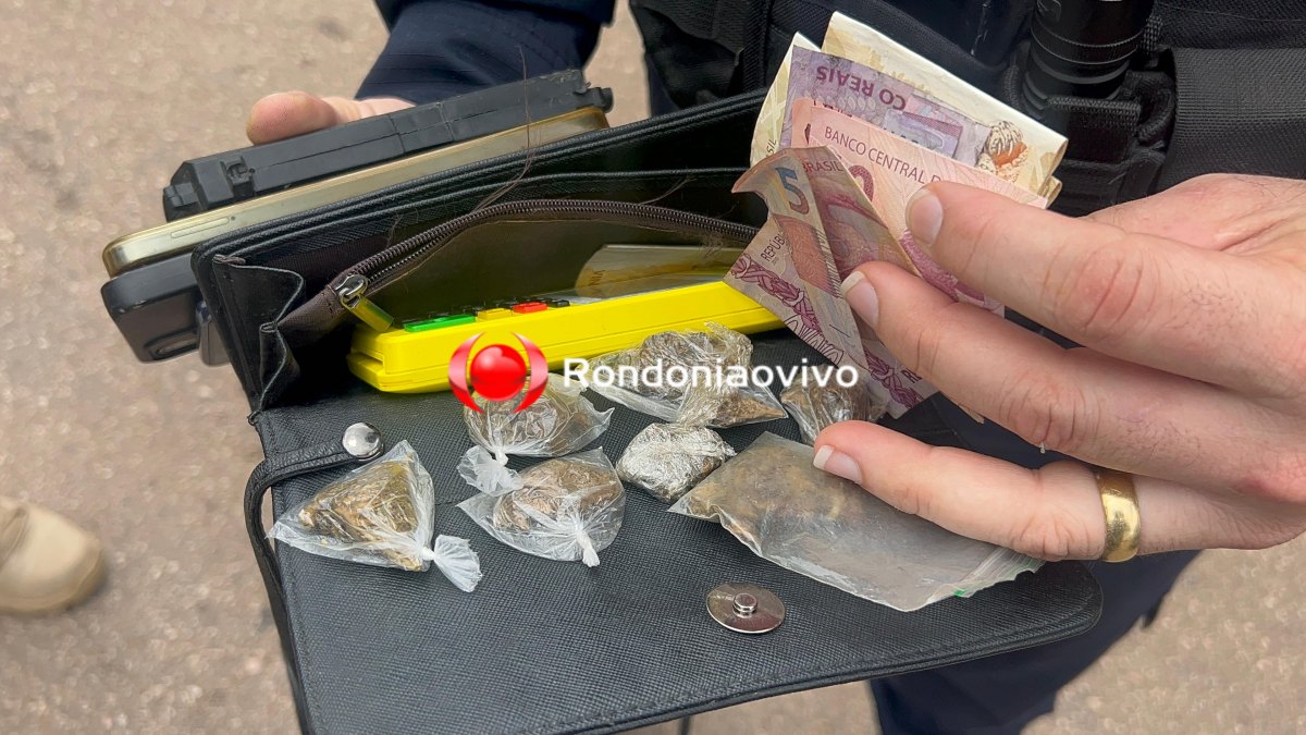 URGENTE: Equipe do sargento Machado prende casal que vendia drogas em sucataria 