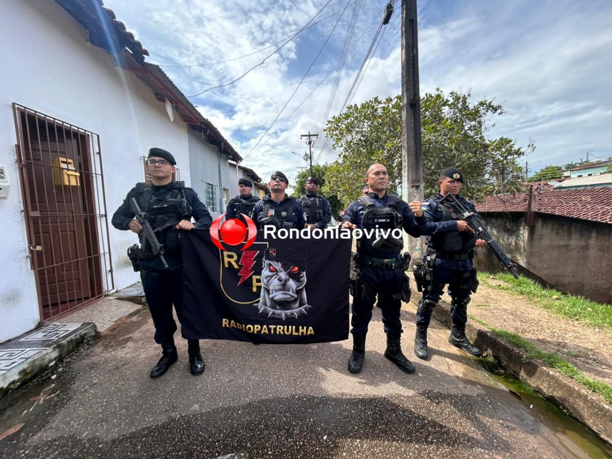 VÍDEOS: Equipe do sargento Rocha prende criminoso com arma e droga