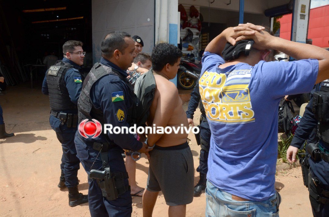 ONDA DE FURTOS: Trio acusado de arrastão em veículos é preso após ação rápida da PM