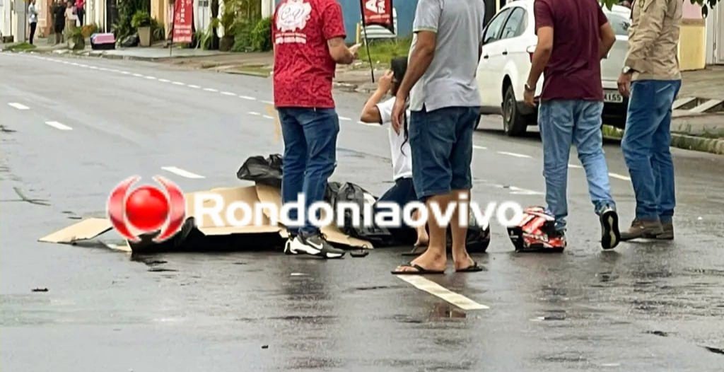 COLISÃO: Motoboy morre após trágico acidente na Calama