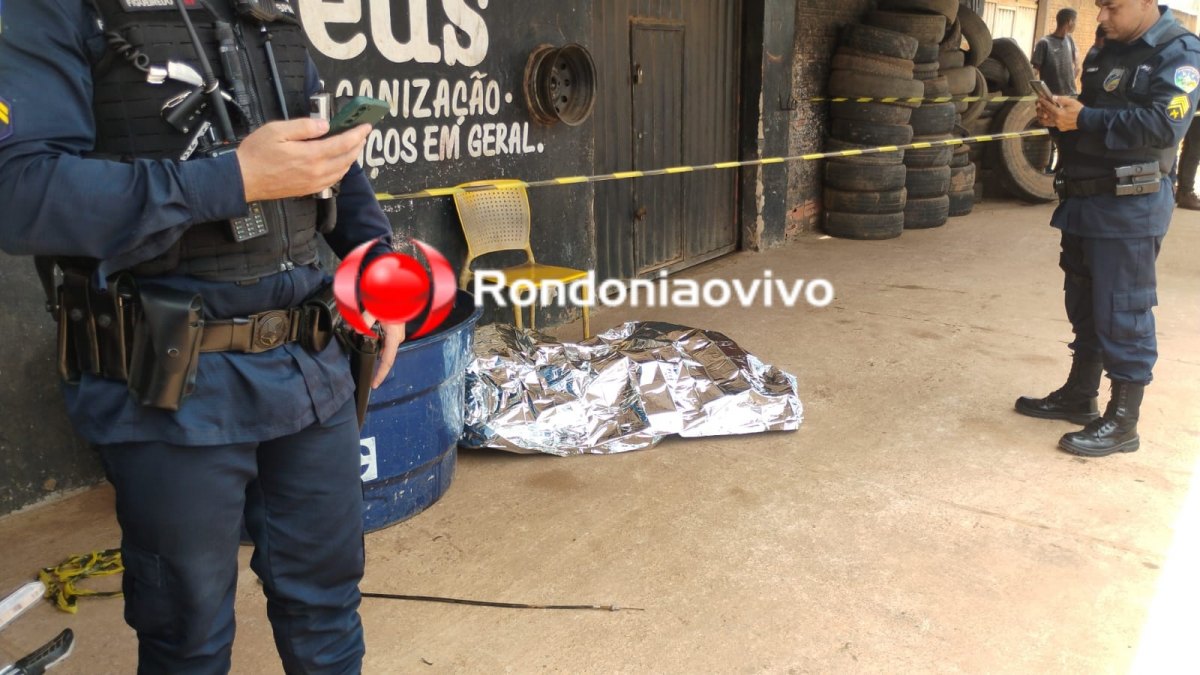 VÍDEO: Funcionário é executado a tiros em borracharia na av. Calama