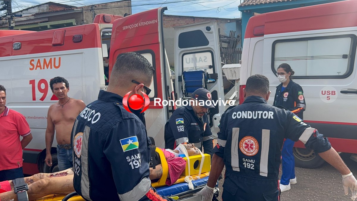 INCONSCIENTE: Neto é resgatado após 24 horas nos escombros da casa da avó