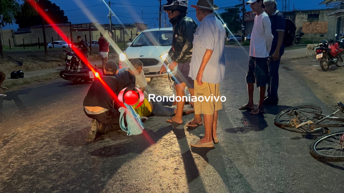 VÍDEO: Morre ciclista atropelado por moto em Porto Velho 