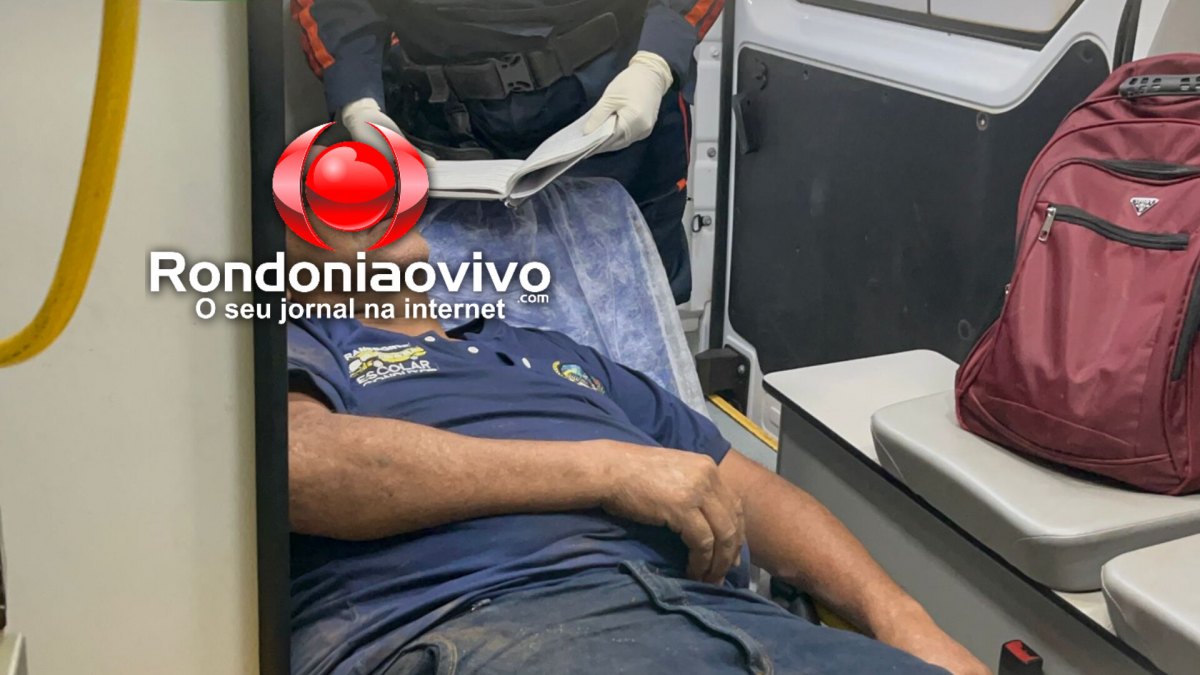 VÍDEO: Ônibus escolar perde o freio e atinge veículos e residência no Centro de Porto Velho