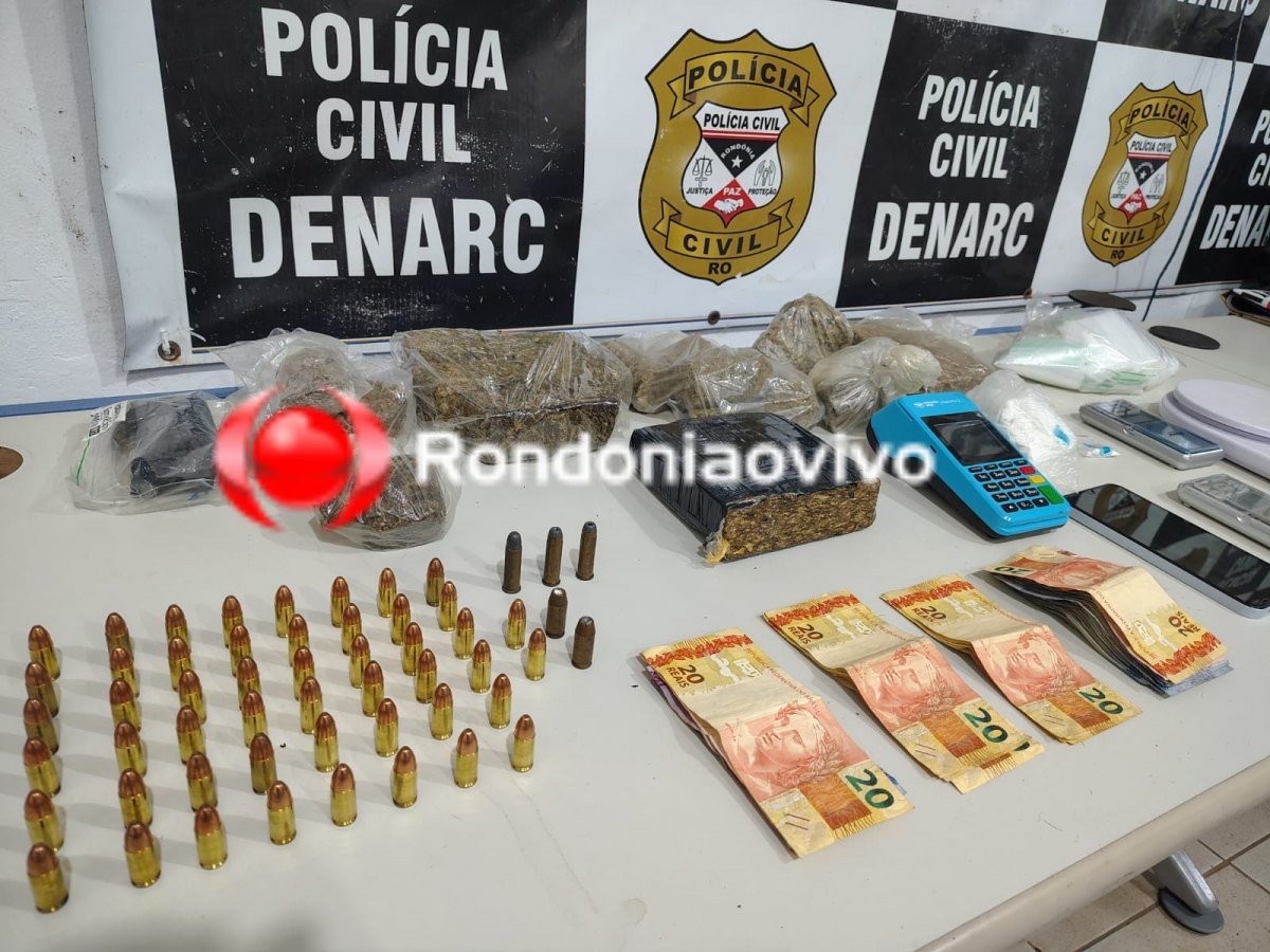 'BOCA DO POLACO': Denarc prende mulher com drogas na geladeira; Marido fugiu