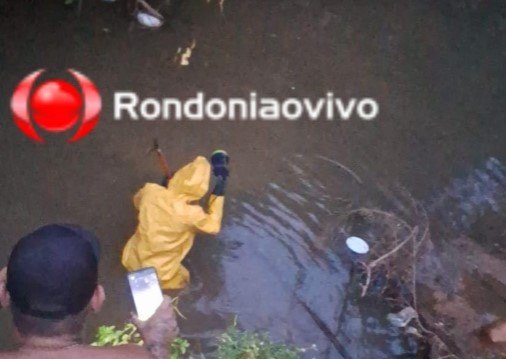 DESAPARECEU: Vídeo mostra homem entrando em vala na zona Leste 