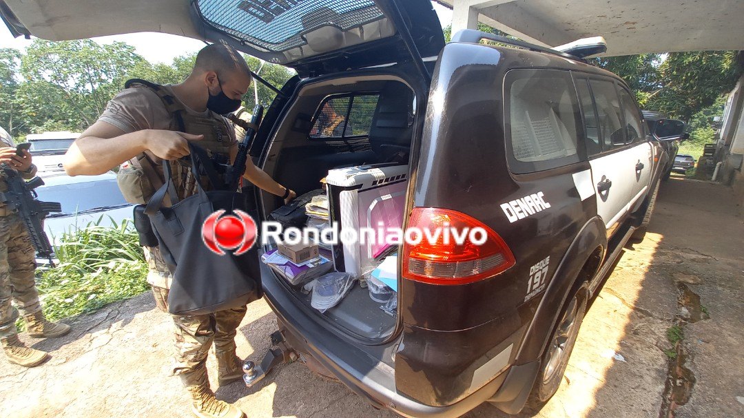 GOLPES: Estelionatário é preso com pistola e equipamentos usados em falsificação de documentos