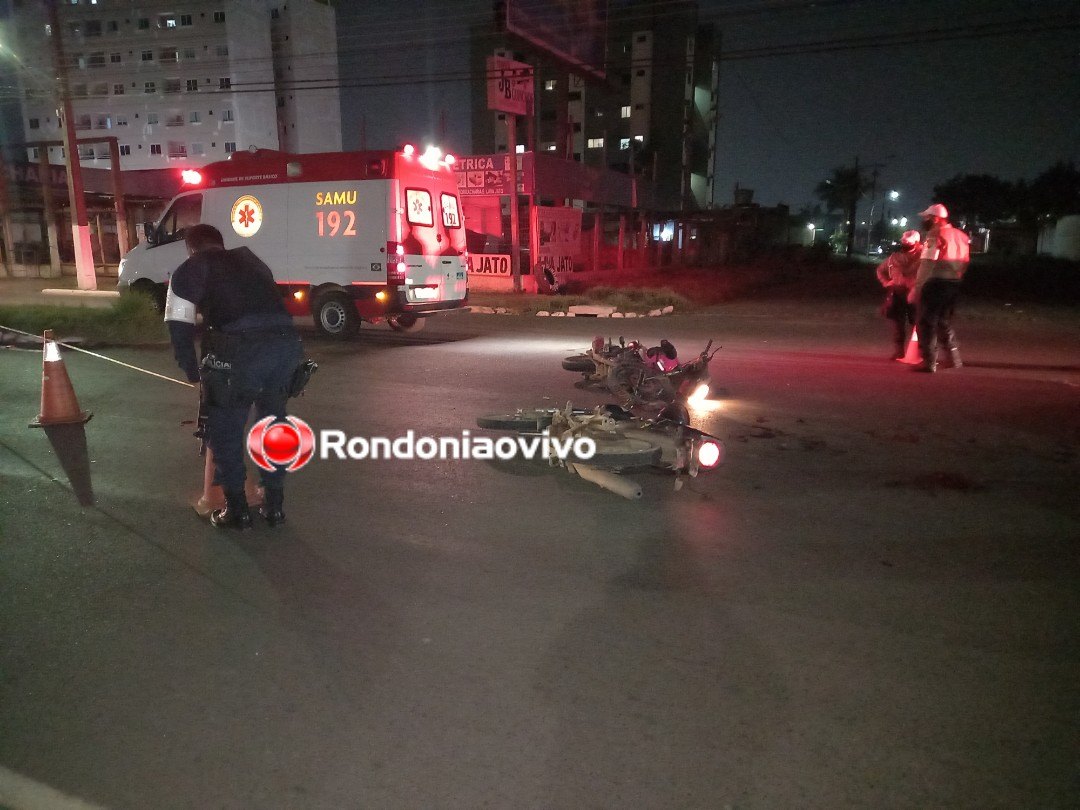 GRAVE: Colisão violenta entre duas motocicletas deixa mulheres feridas