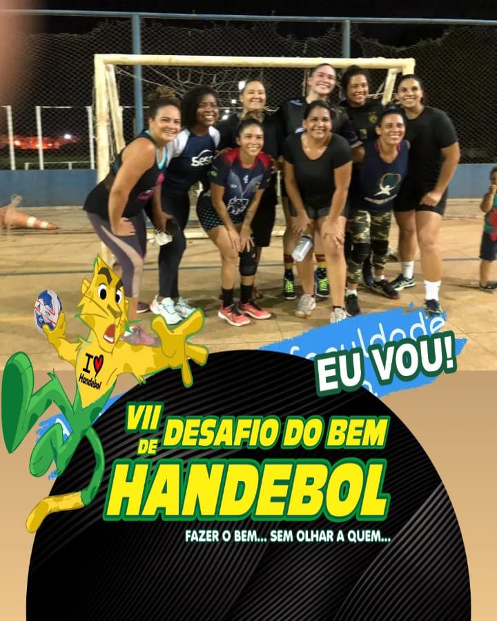 HANDEBOL: Desafio do Bem acontece nos dias 11 e 12 de dezembro na capital
