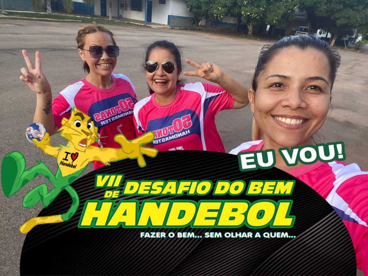 HANDEBOL: Desafio do Bem acontece nos dias 11 e 12 de dezembro na capital