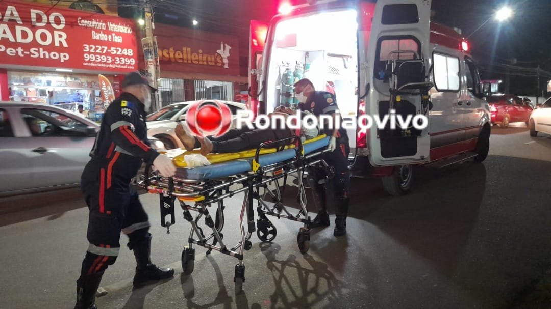 ATROPELAMENTO: Motociclista foge após deixar passageira de bicicleta ferida