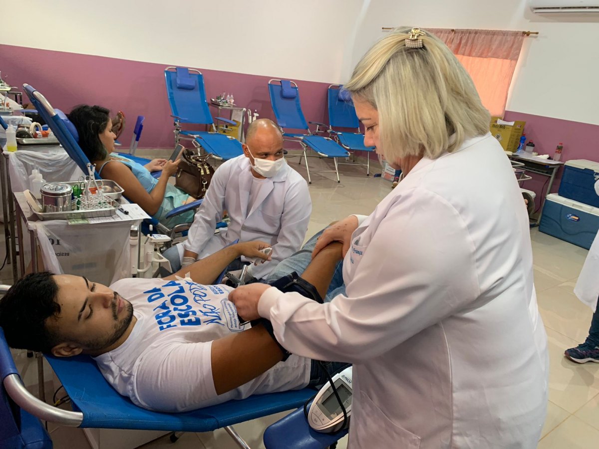 TAISSA SOUSA: Indicação de deputada inicia campanha de doação de sangue em Nova Mamoré