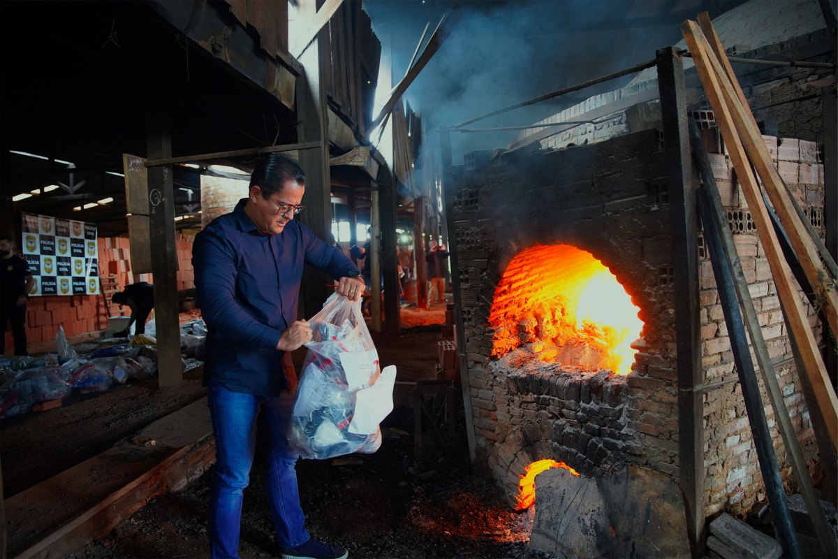 SEGURANÇA: Coronel Vital participa de ação conjunta de incineração mais de 700 KG de drogas