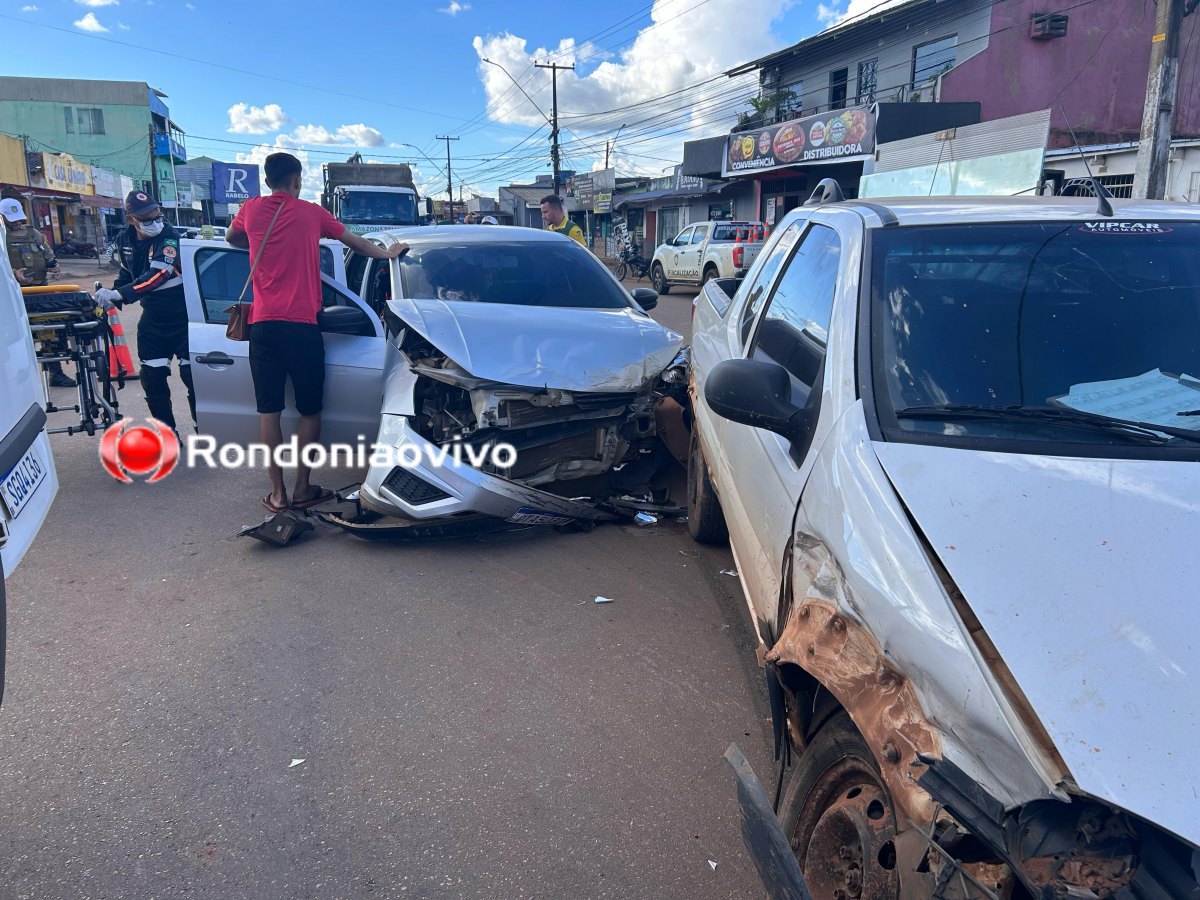VÍDEO: Passageira de Gol fica ferida em violenta batida na Mamoré
