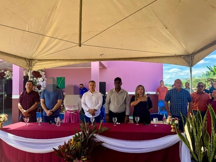 NOVA MAMORÉ: Prefeitura inaugura escola na Linha 29-B e reforça compromisso com a educação