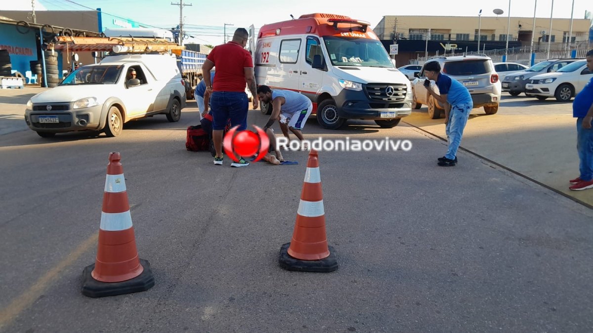 URGENTE: Pai e filho sofrem grave acidente a caminho de escola 