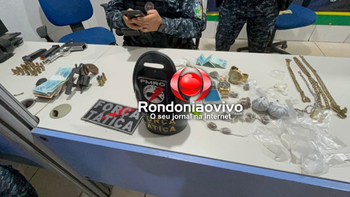 CONFRONTO: Reunião de facção e perseguição termina com um baleado e outros presos