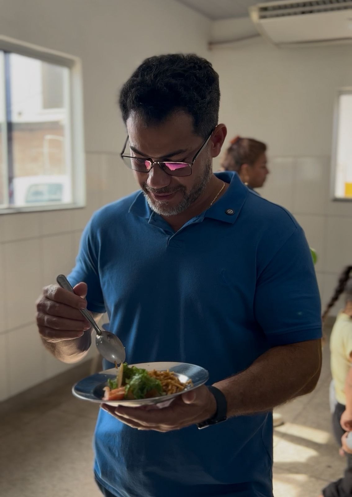 NILTON SOUZA: Vereador visita escola municipal e reforça compromisso com a educação