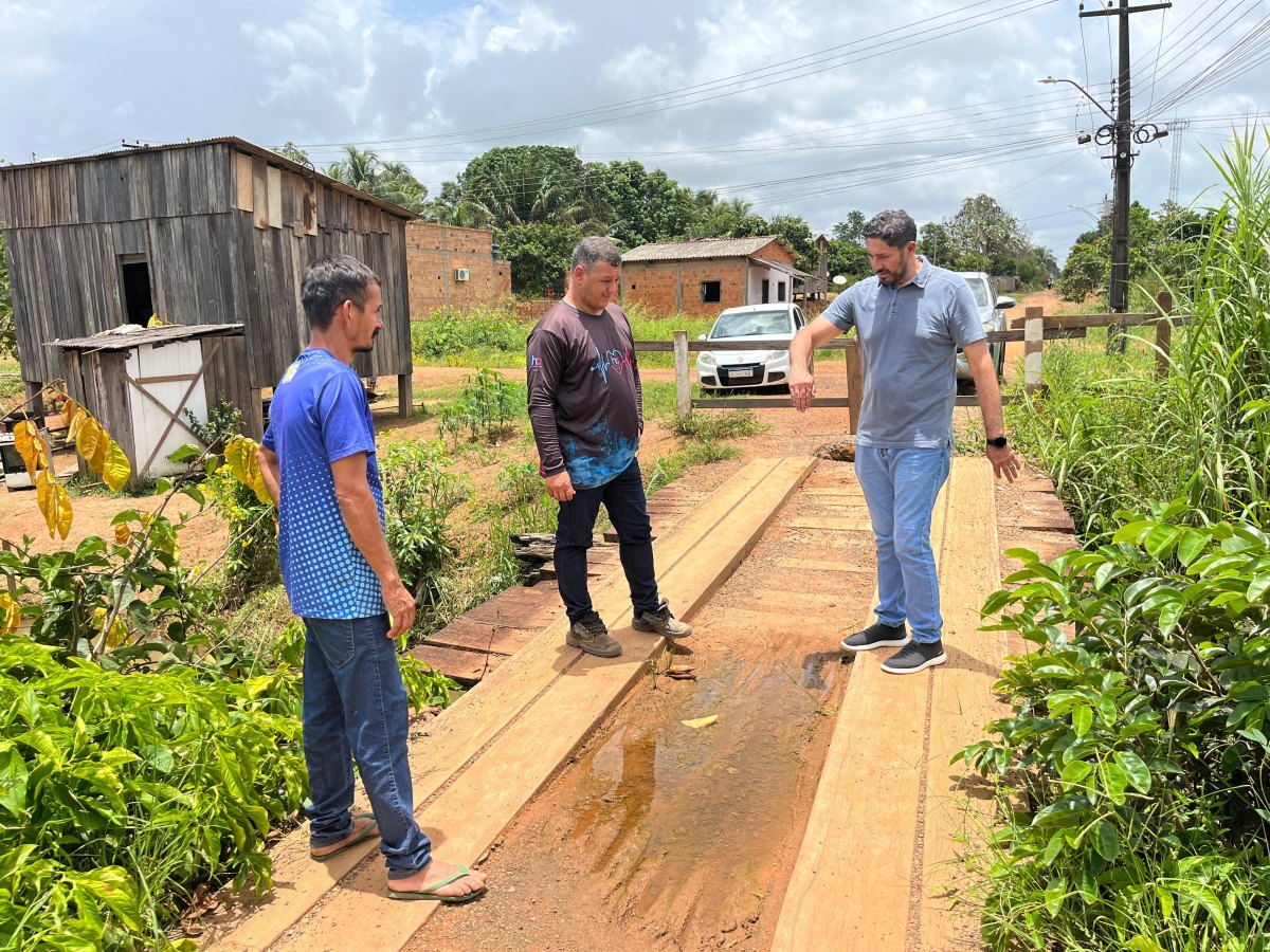 MÁRCIO PACELE: Na Ponta do Abunã, vereador acompanha demandas dos moradores