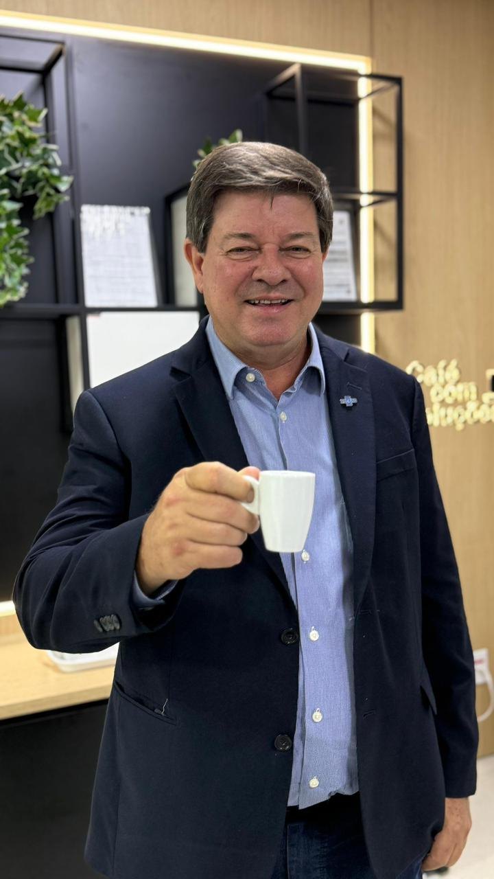 CAFÉ COM SEBRAE: Darci Cerutti destaca ações de apoio à micro e pequenas empresas do Cone Sul