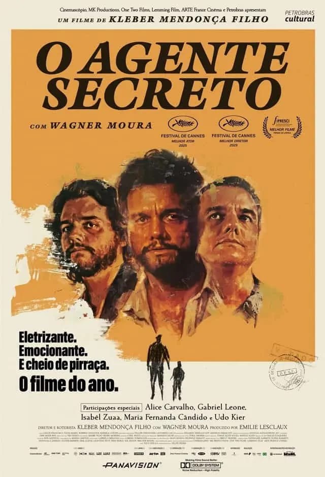 'O Agente Secreto' representa o Brasil no Oscar e tem chances de vencer 