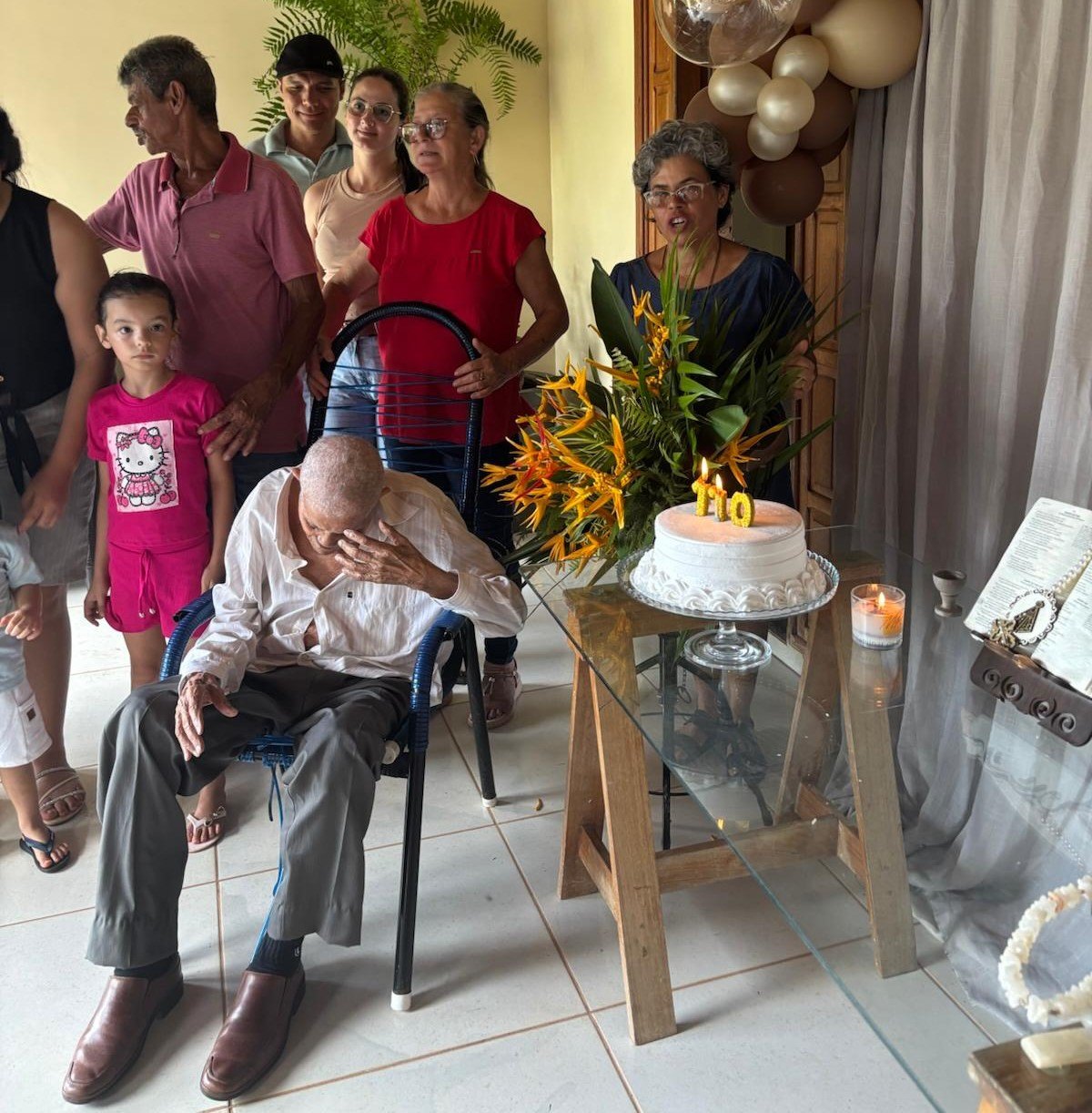 EXEMPLO DE VIDA: Pioneiro de Cacoal, Zé Rocha chega aos 110 anos e é referência em bem-viver