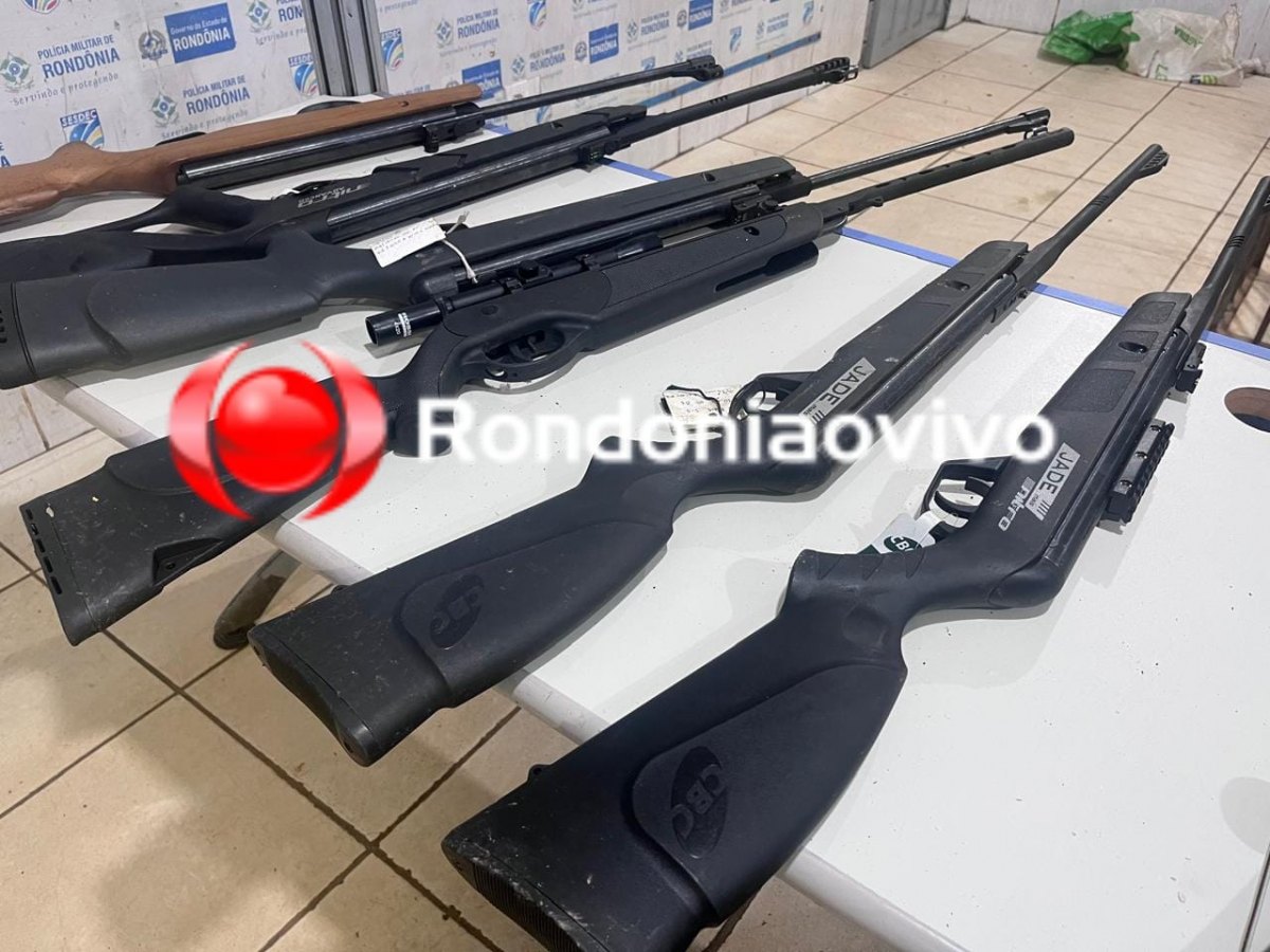 ARSENAL: Criminoso do CV é preso com várias armas furtadas de loja na Imigrantes