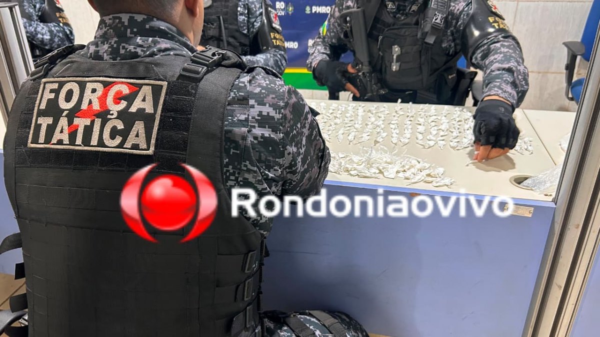 ORGULHO DO MADEIRA: Força Tática prende 'Gabrielzinho do CV' com várias porções de drogas