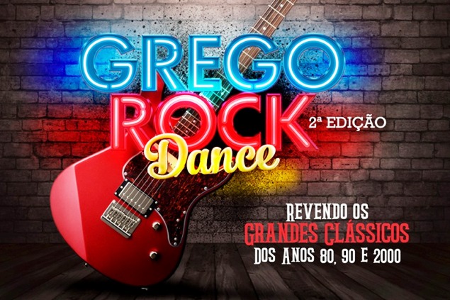 FESTA RETRÔ: 'Grego Rock Dance' revendo grandes clássicos, acontece neste sábado (31)