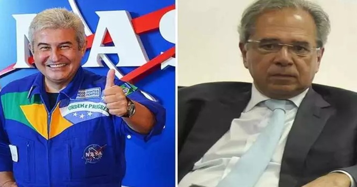 VAZOU: Paulo Guedes chama ministro astronauta de 'burro'