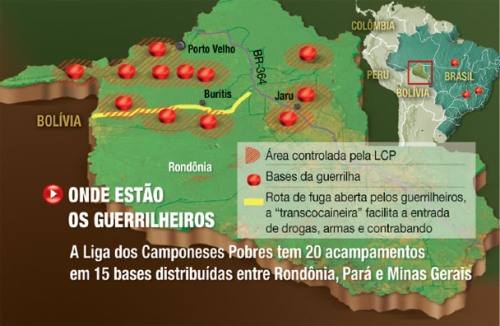 Exército descarta hipótese de FARC estar envolvida com Liga dos Camponeses no interior do Estado 